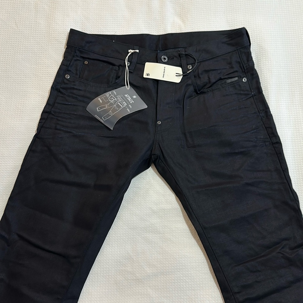G-Star Attacc Slim Straight Jeans, NWT 33x32